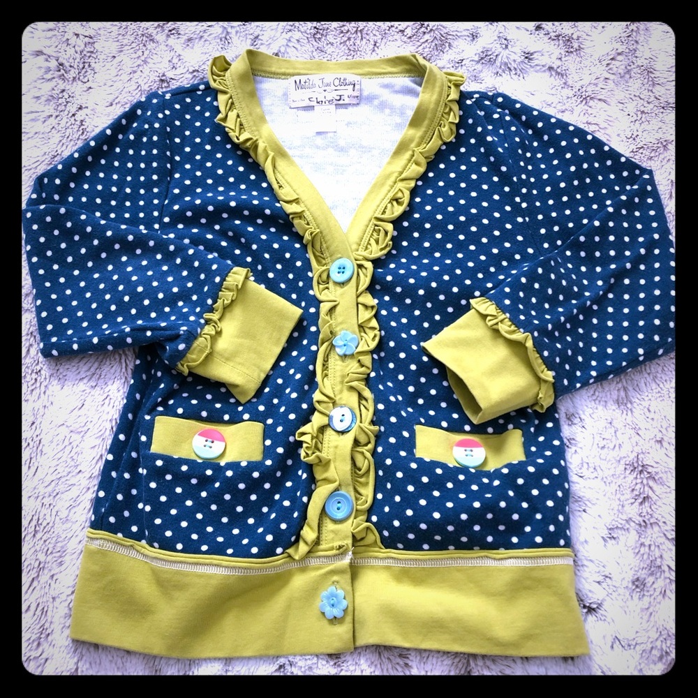 Matilda Jane Cardigan Sweater - Sz 4